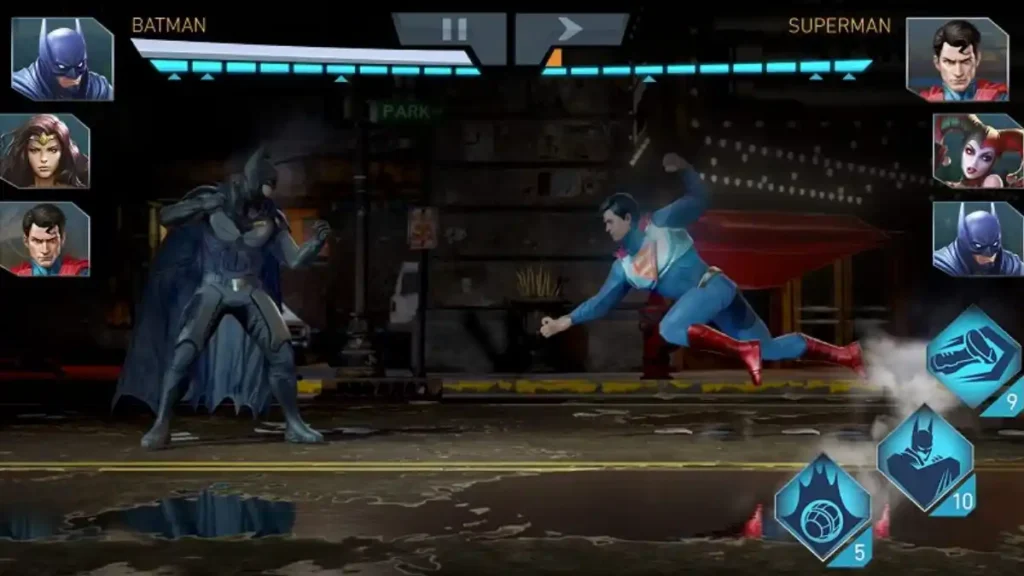 Melhores jogos para celular grátis Injustice 2