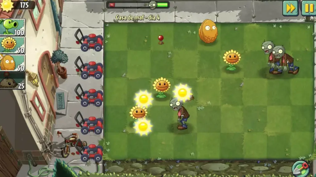 Melhores jogos para celular grátis Plants vs. Zombies 2