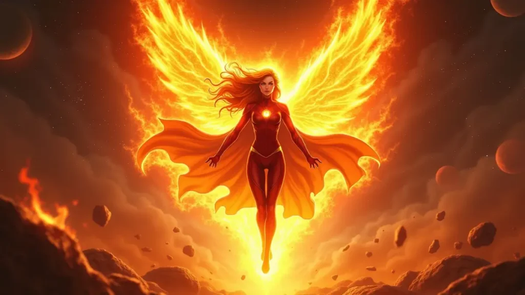 Personagens mais poderosos e fortes da marvel fênix negra jean grey