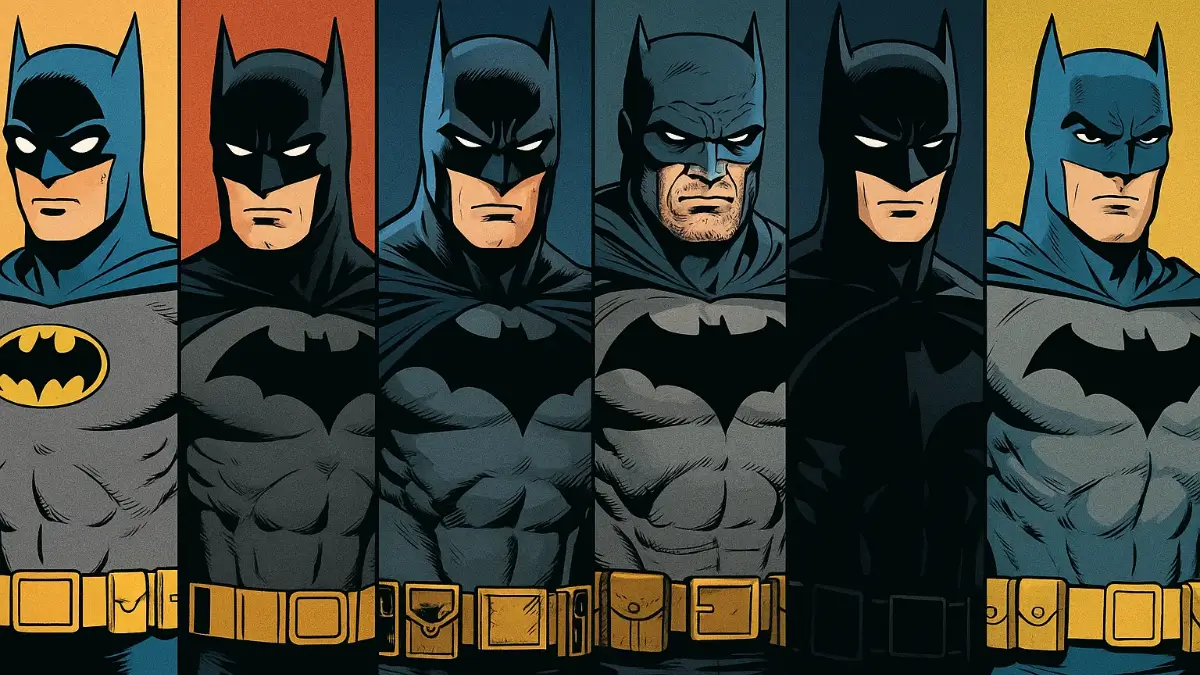 Quantas versões do Batman existem nos quadrinhos?