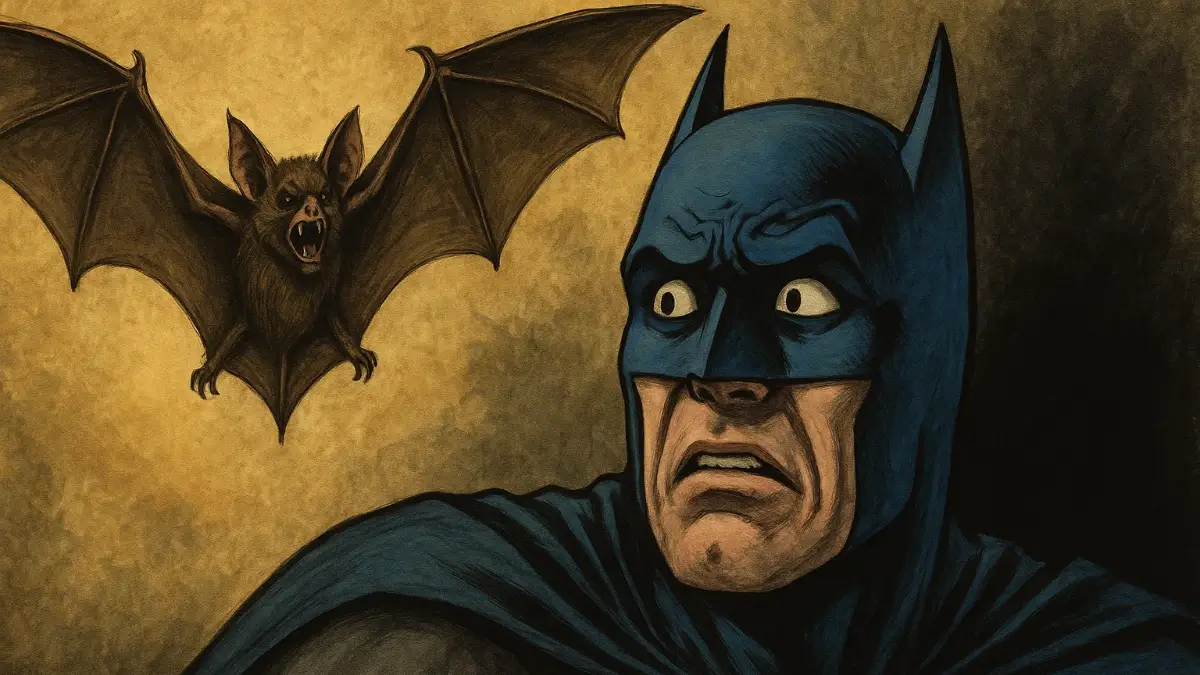 O Batman tinha medo de Morcegos? A verdade por trás do símbolo