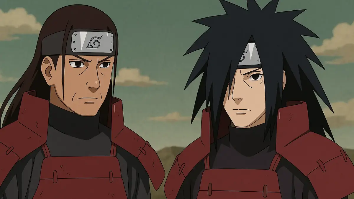Quem é mais velho, Hashirama ou Madara em Naruto?