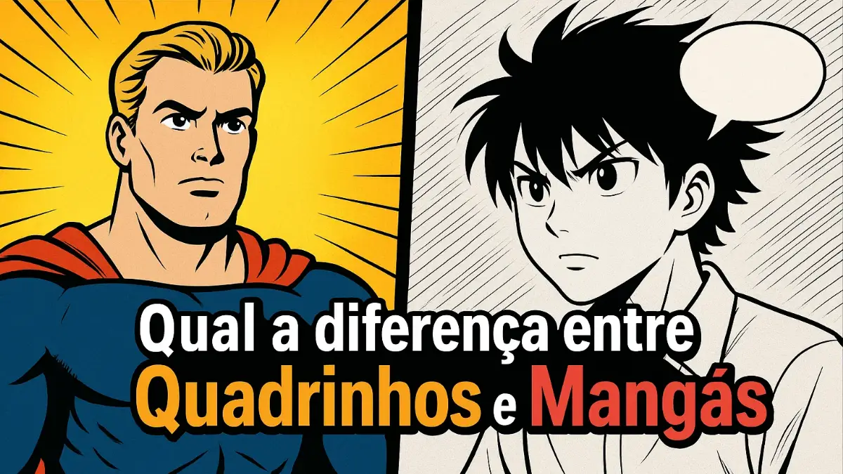Qual a diferença entre Quadrinhos e Mangás?